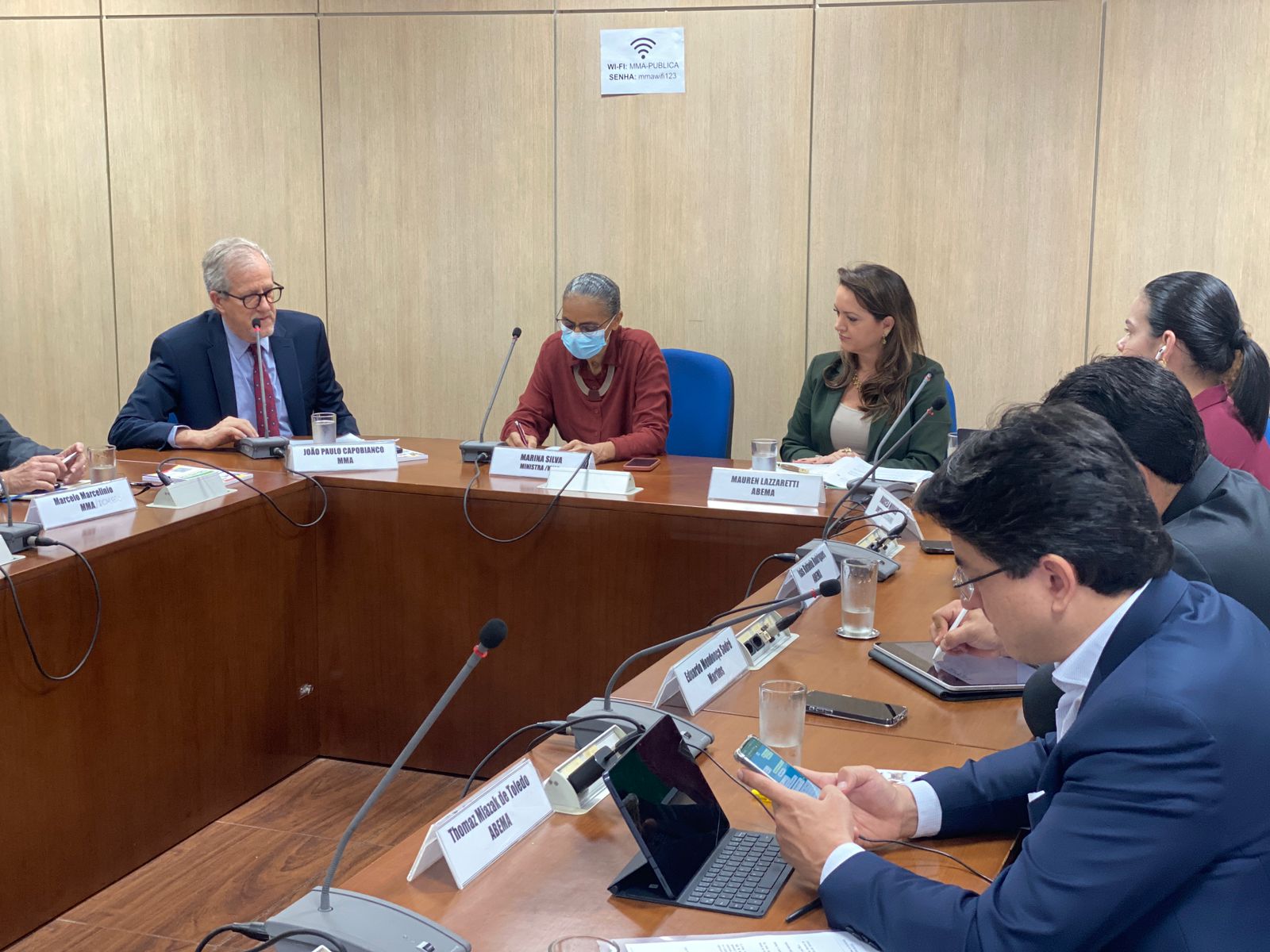 Sema-MT preside reunião nacional sobre ações para política ambiental